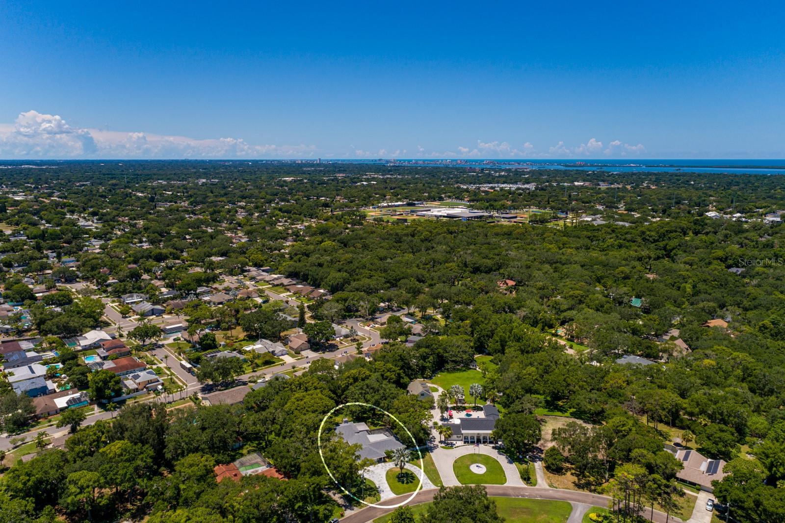 Aerial View- south beyond Dunedin toward Clearwater