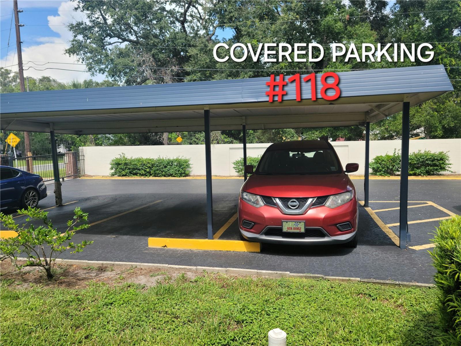 UNIT COVERED PARKING