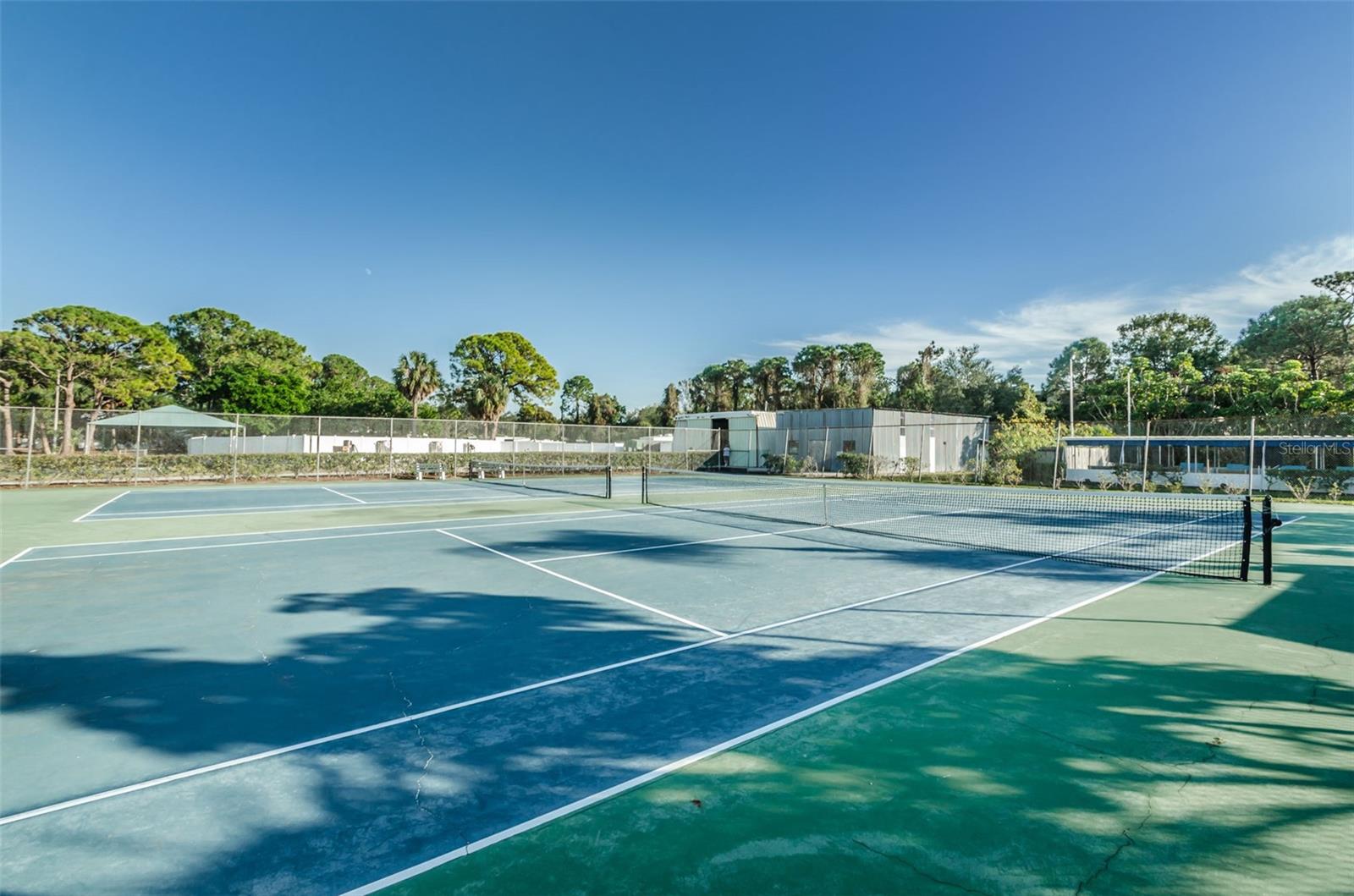 Tennis courts