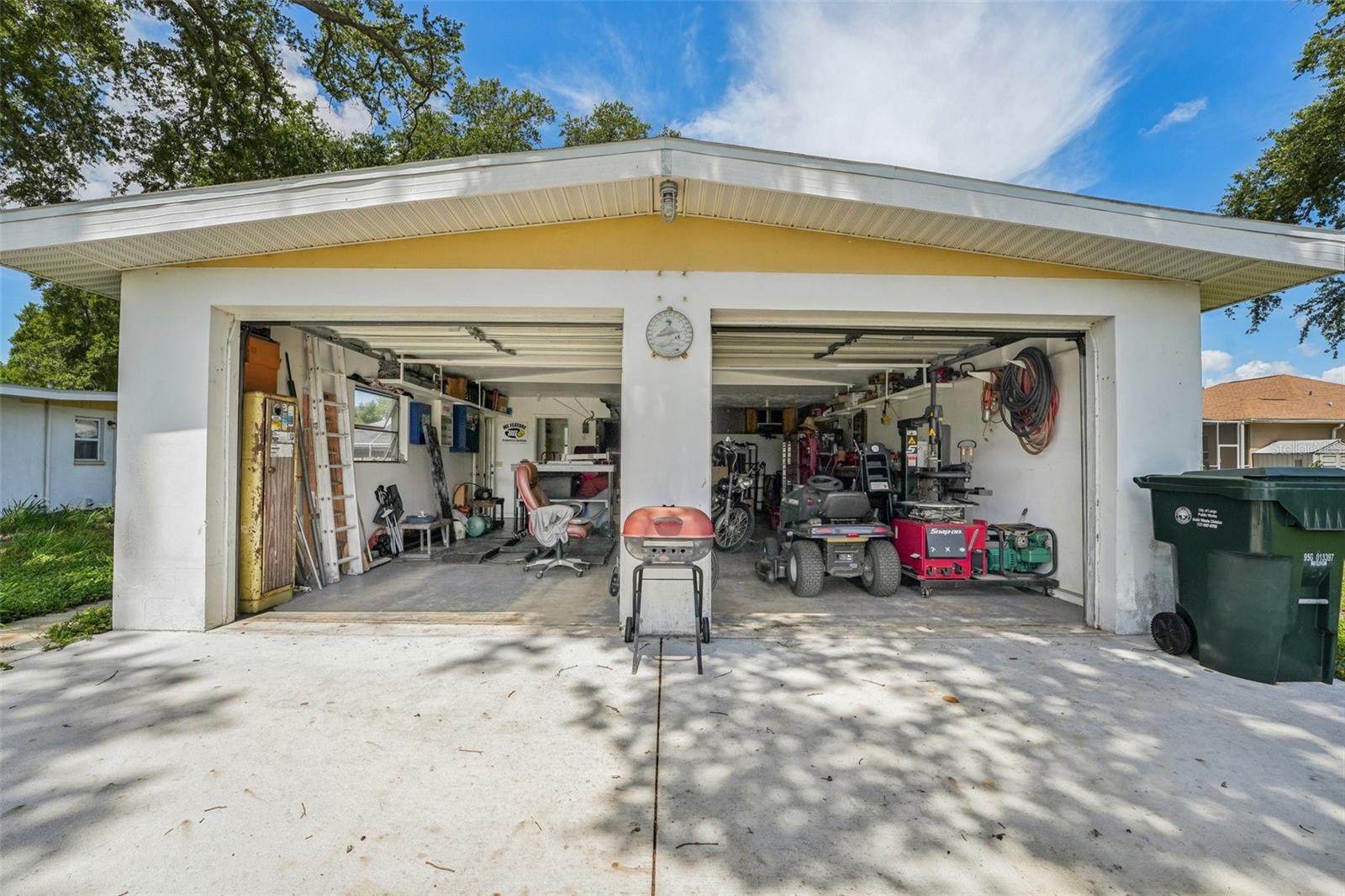 Oversized Garage