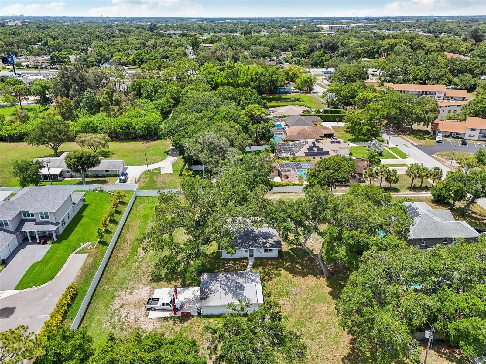 Aerial View of full property