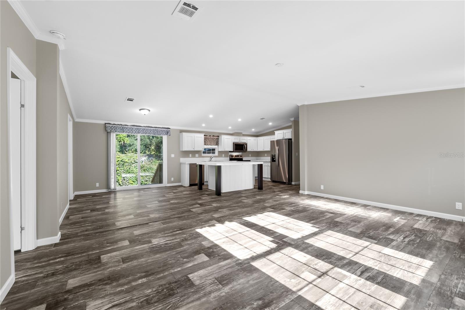 Living Room w/ Kitchen