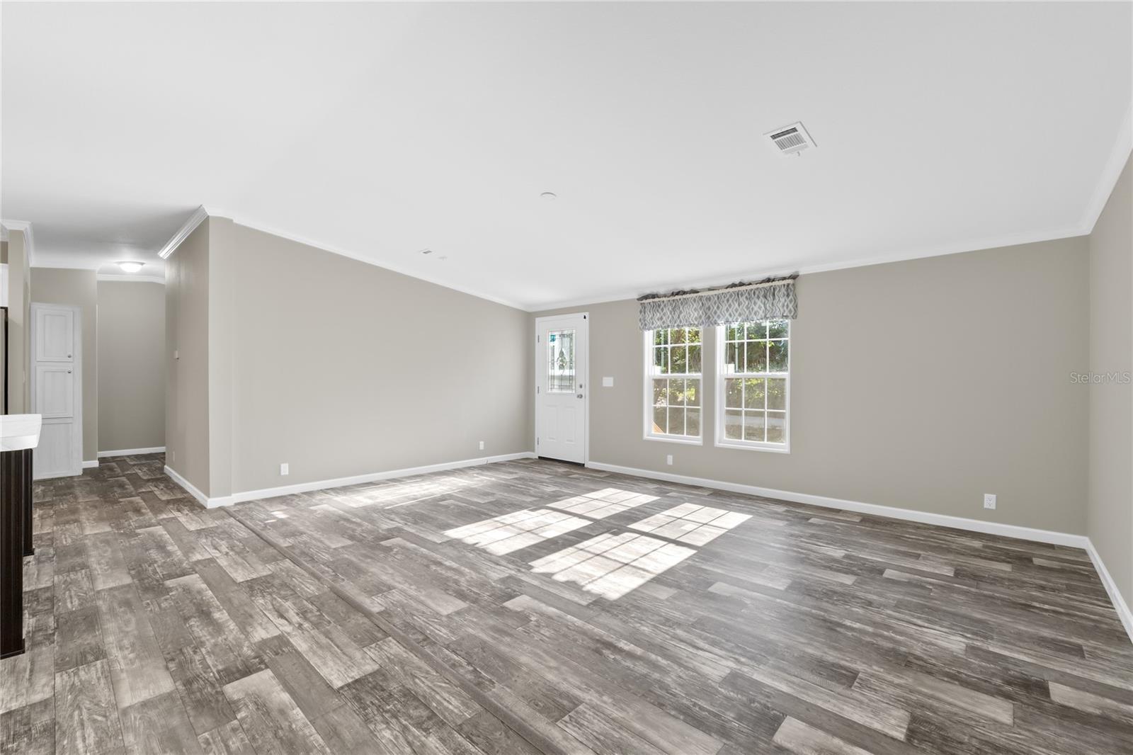 Living Room/Front Entry Door