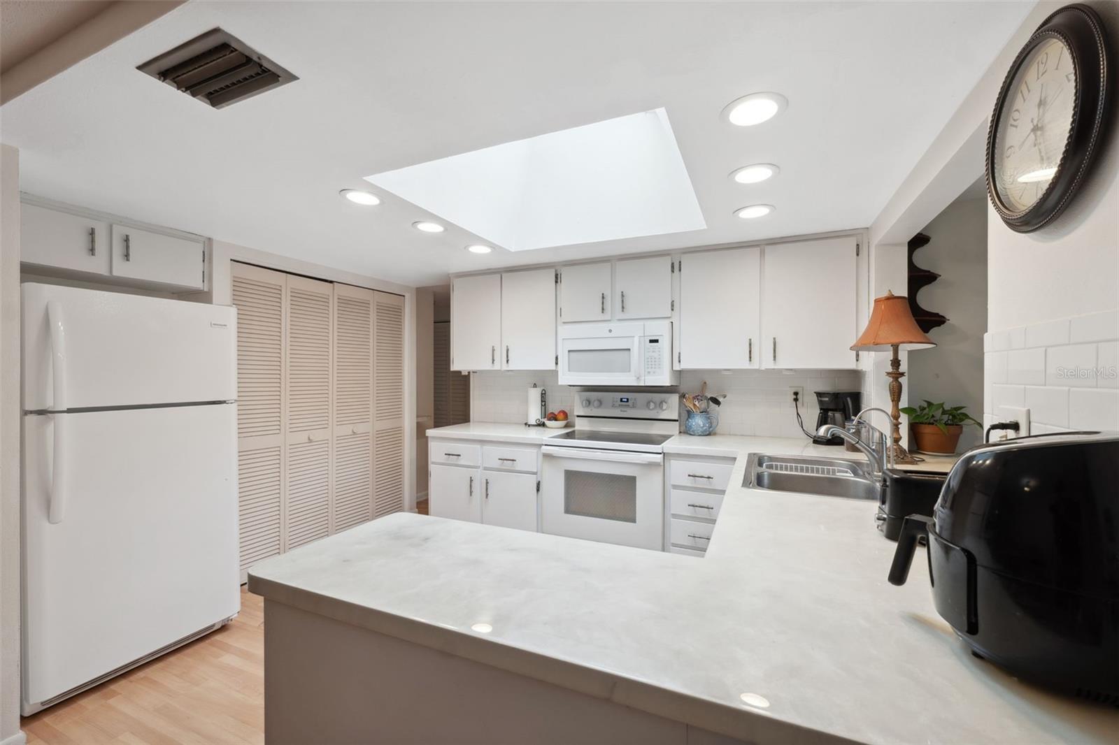 Kitchen From Dining Room