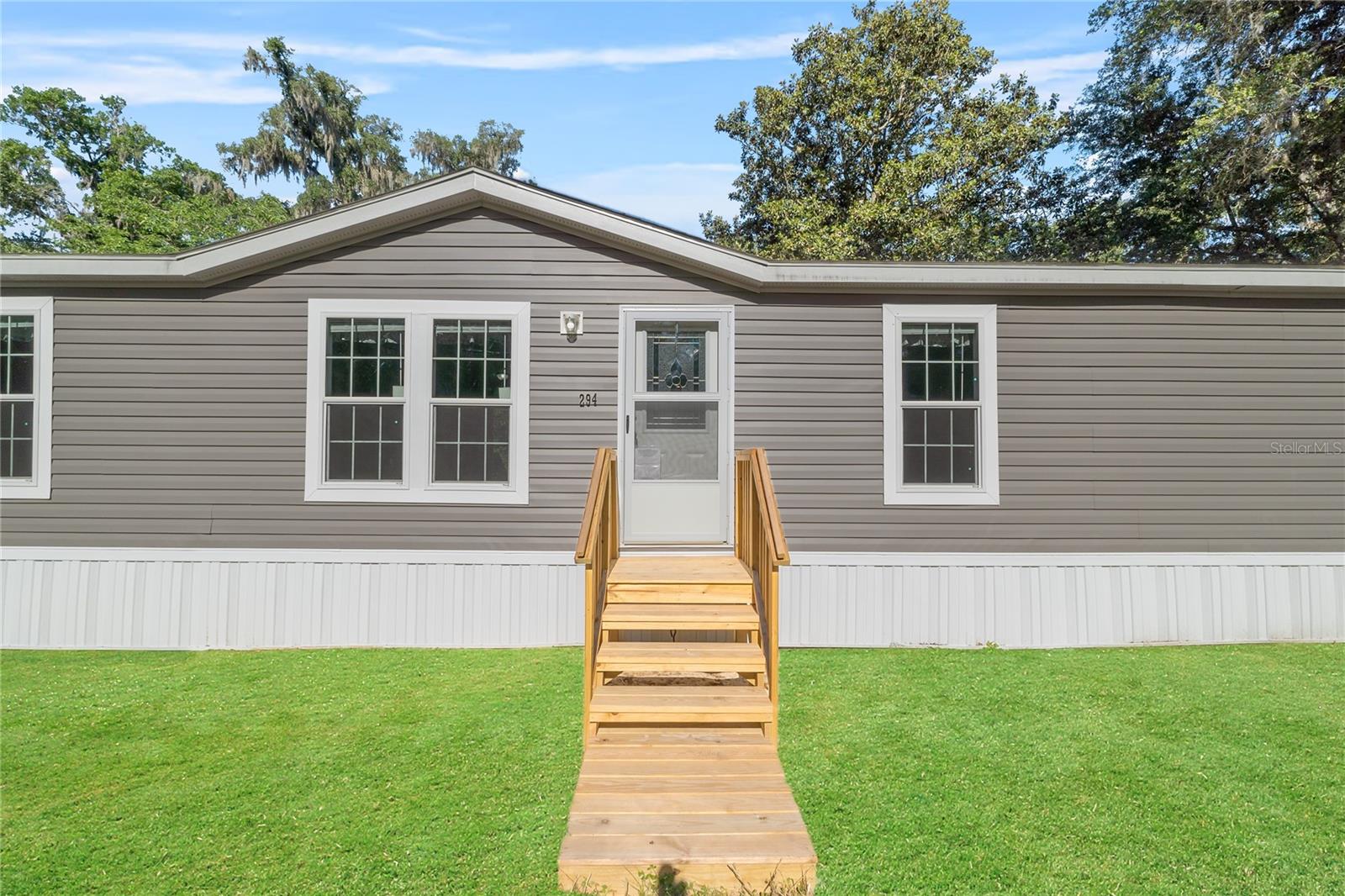 Front Exterior Entryway of Home