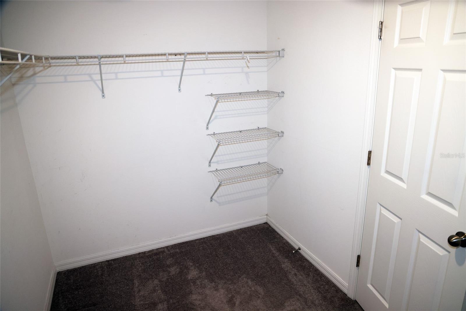 Owner’s walk-in closet