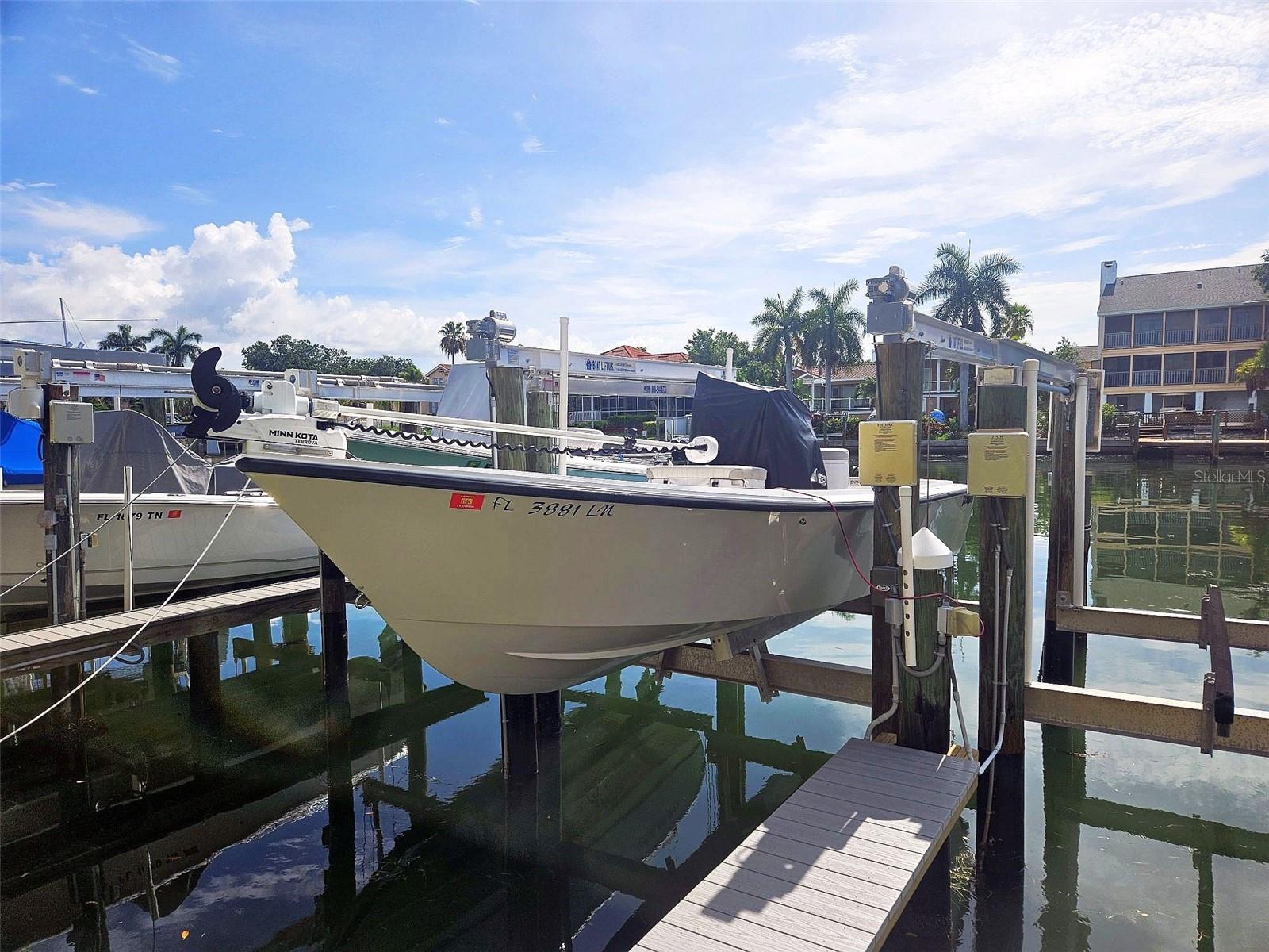 Newer 10k lb. boat lift