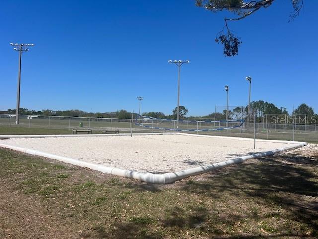 Volley Ball Courts and Baseball Field