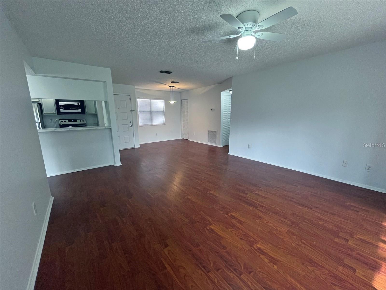 Living Area - Laminate Floors