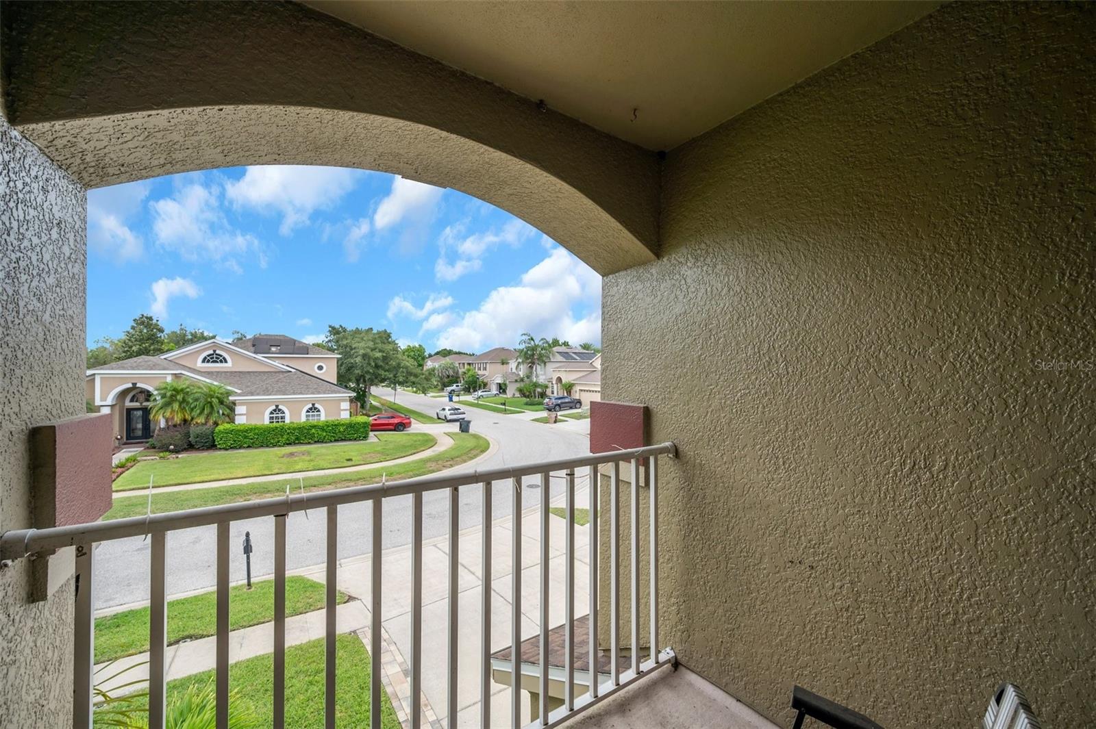 upstairs front balcony