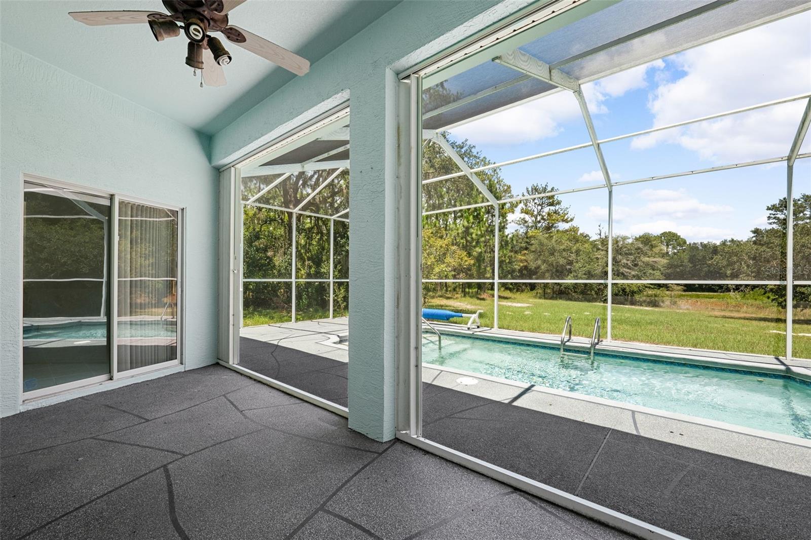 Patio and Pool