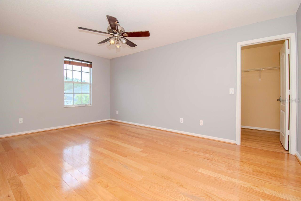 Bedroom #4 with walk-in closet