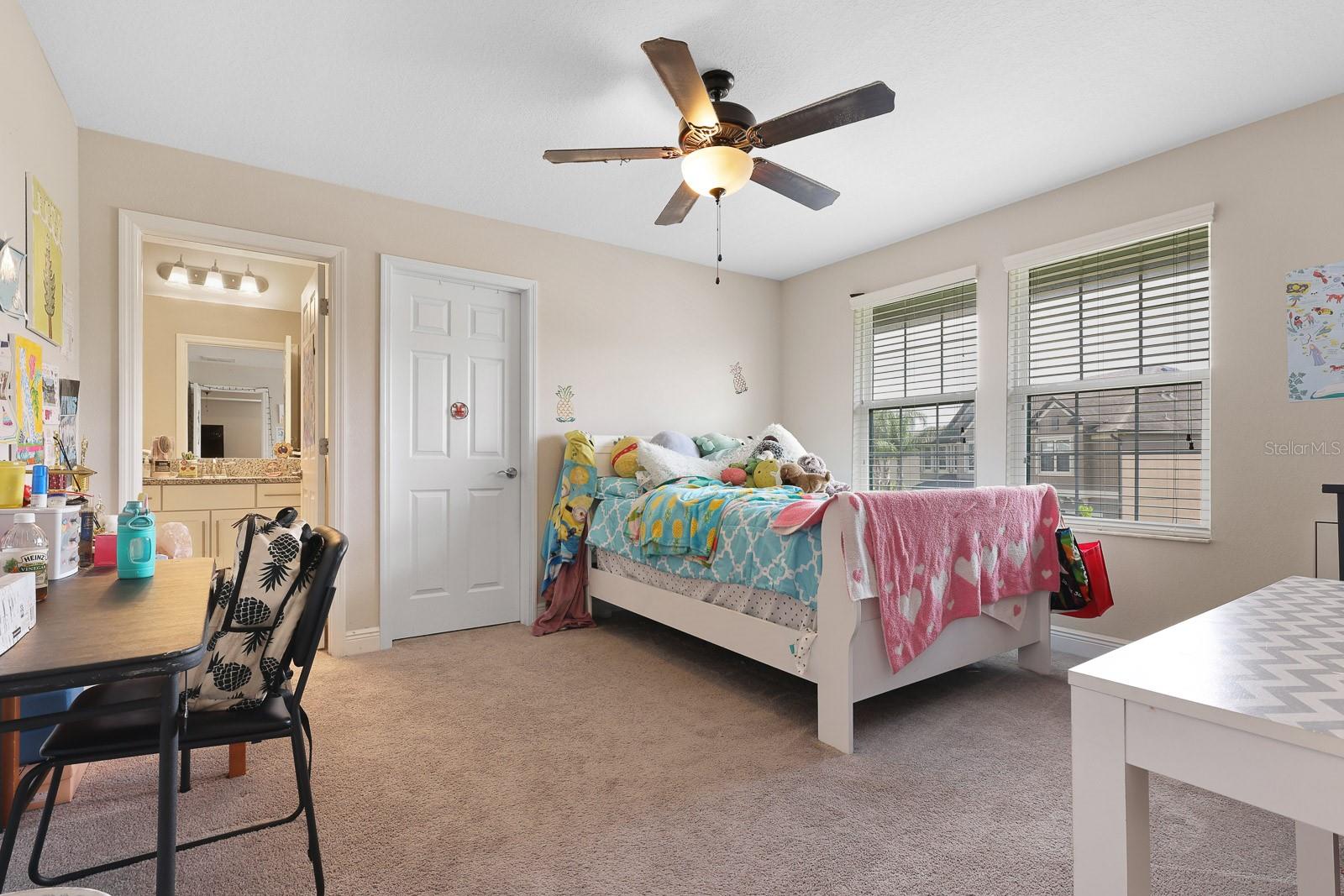 Second Floor Bedroom with private en suite bathroom