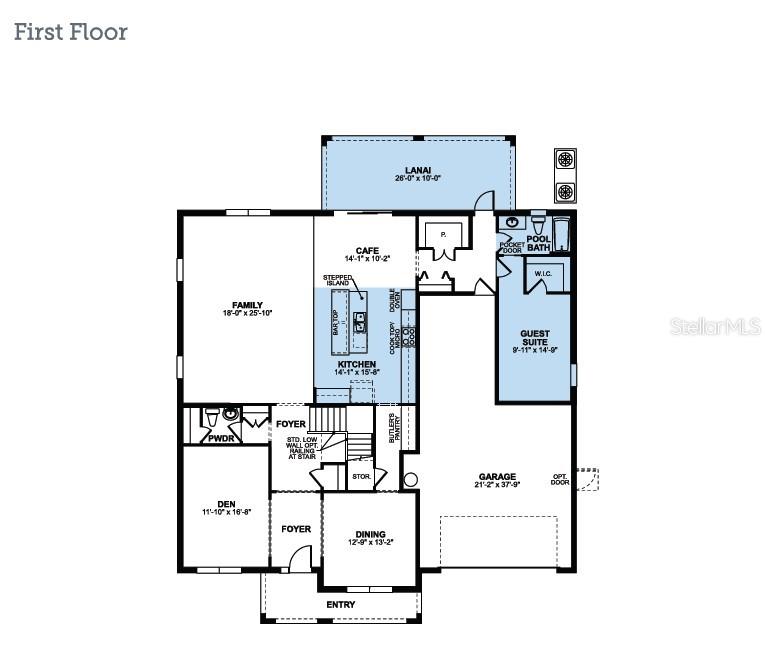 First floor floorplan