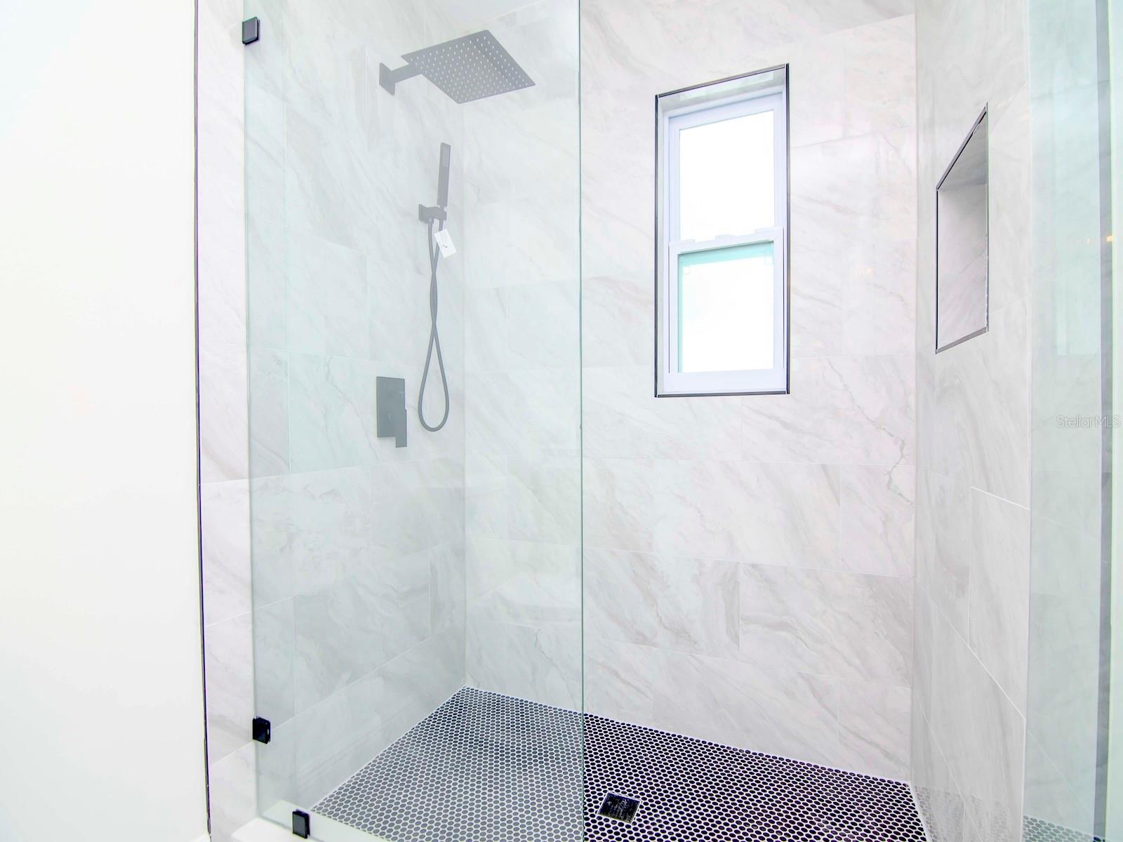 Brand new shower - completely updated