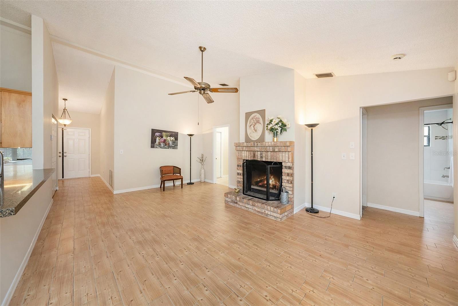 Family Room w/Fireplace