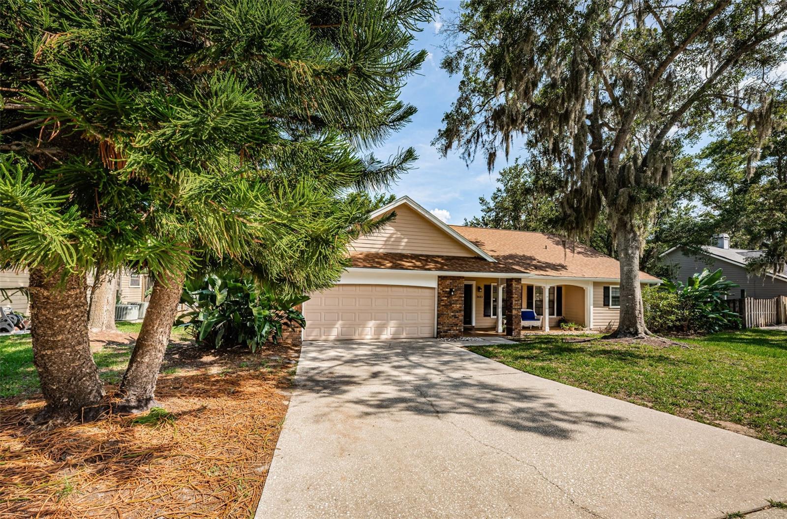 Two Car Garage & Nice Driveway