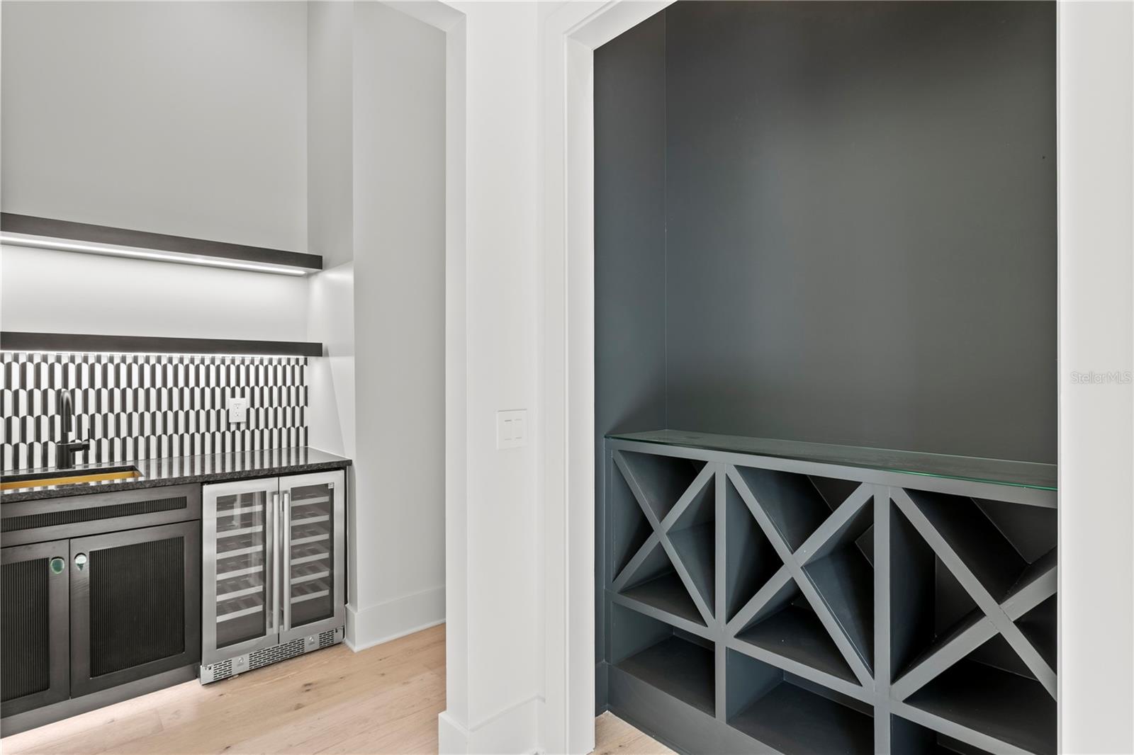 Wine display and Butlery