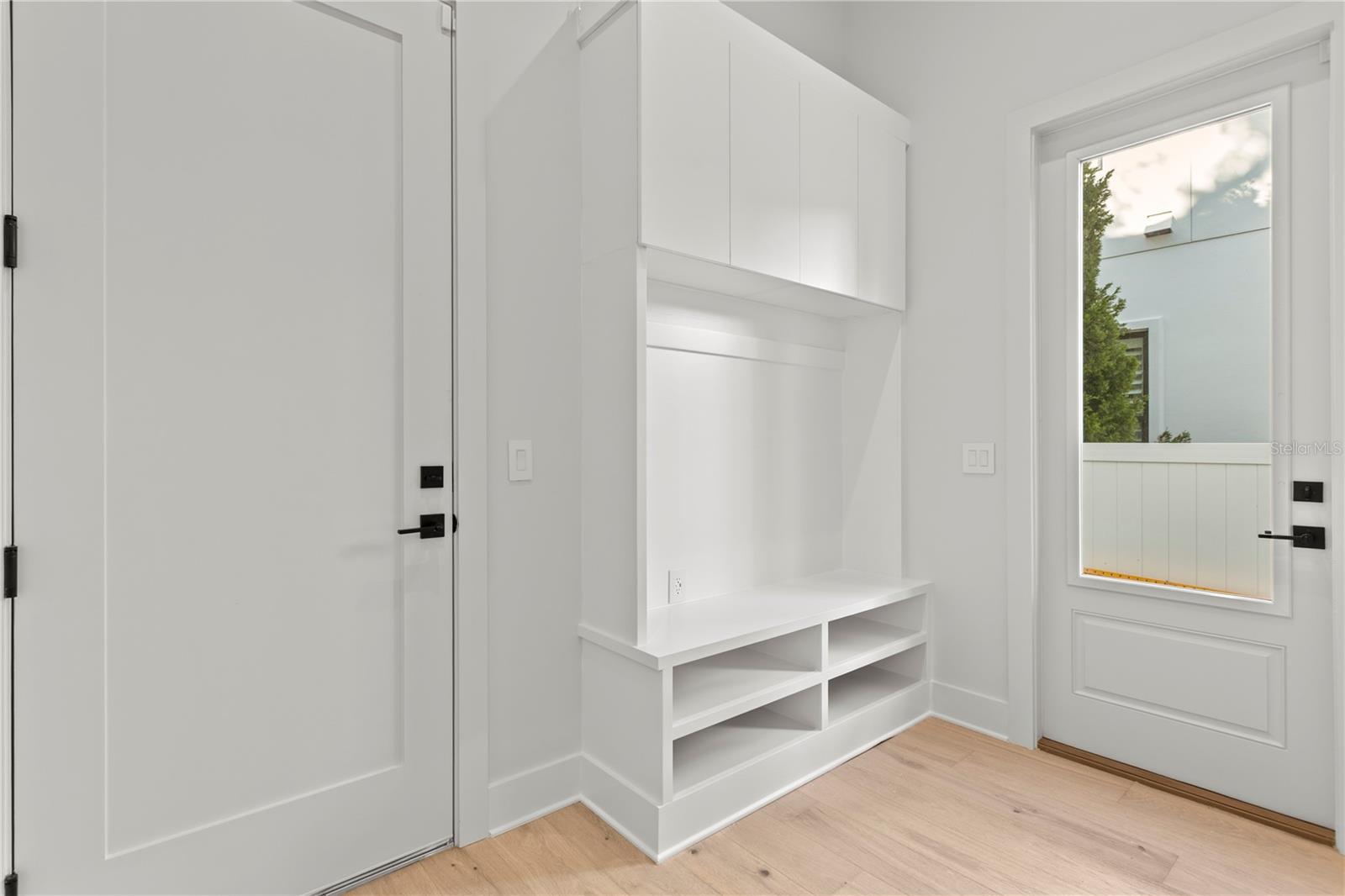 Drop Zone off Garage with a closet too!