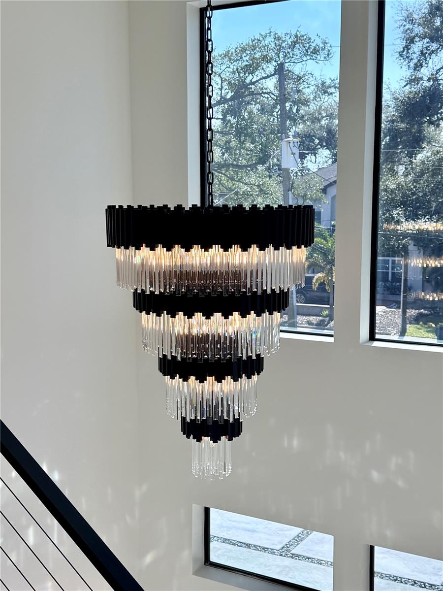 Amazing focal point with this stunning fixture!