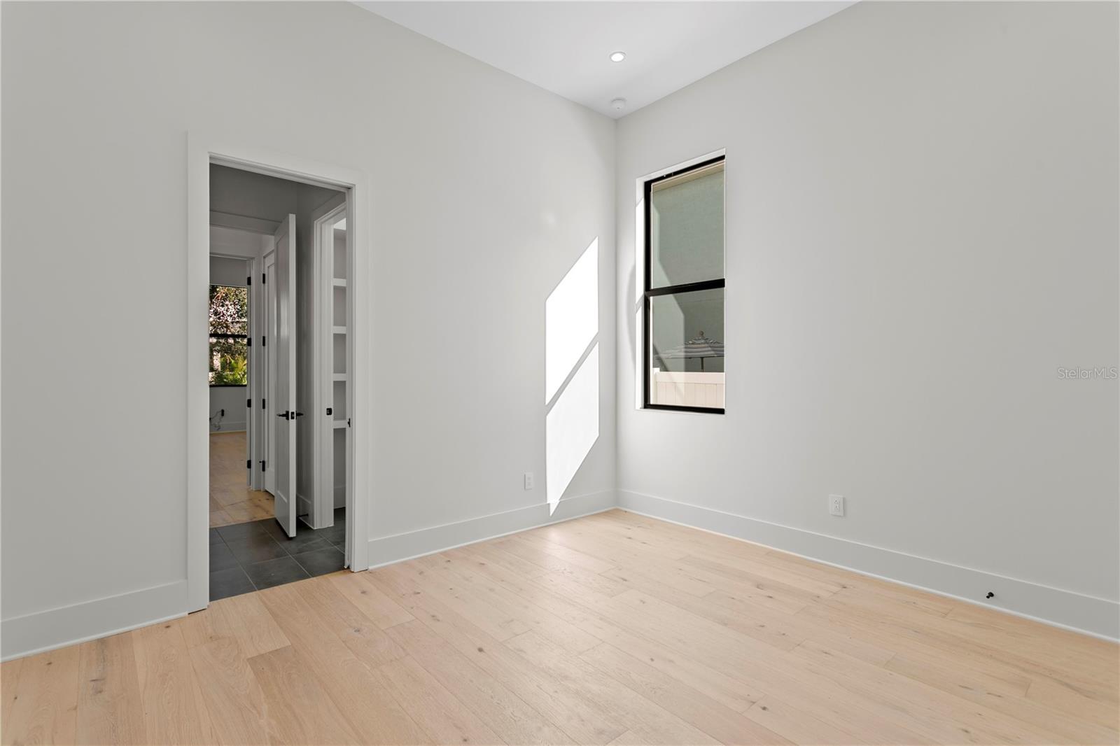 1st floor - Bed 1 with access to full bath.