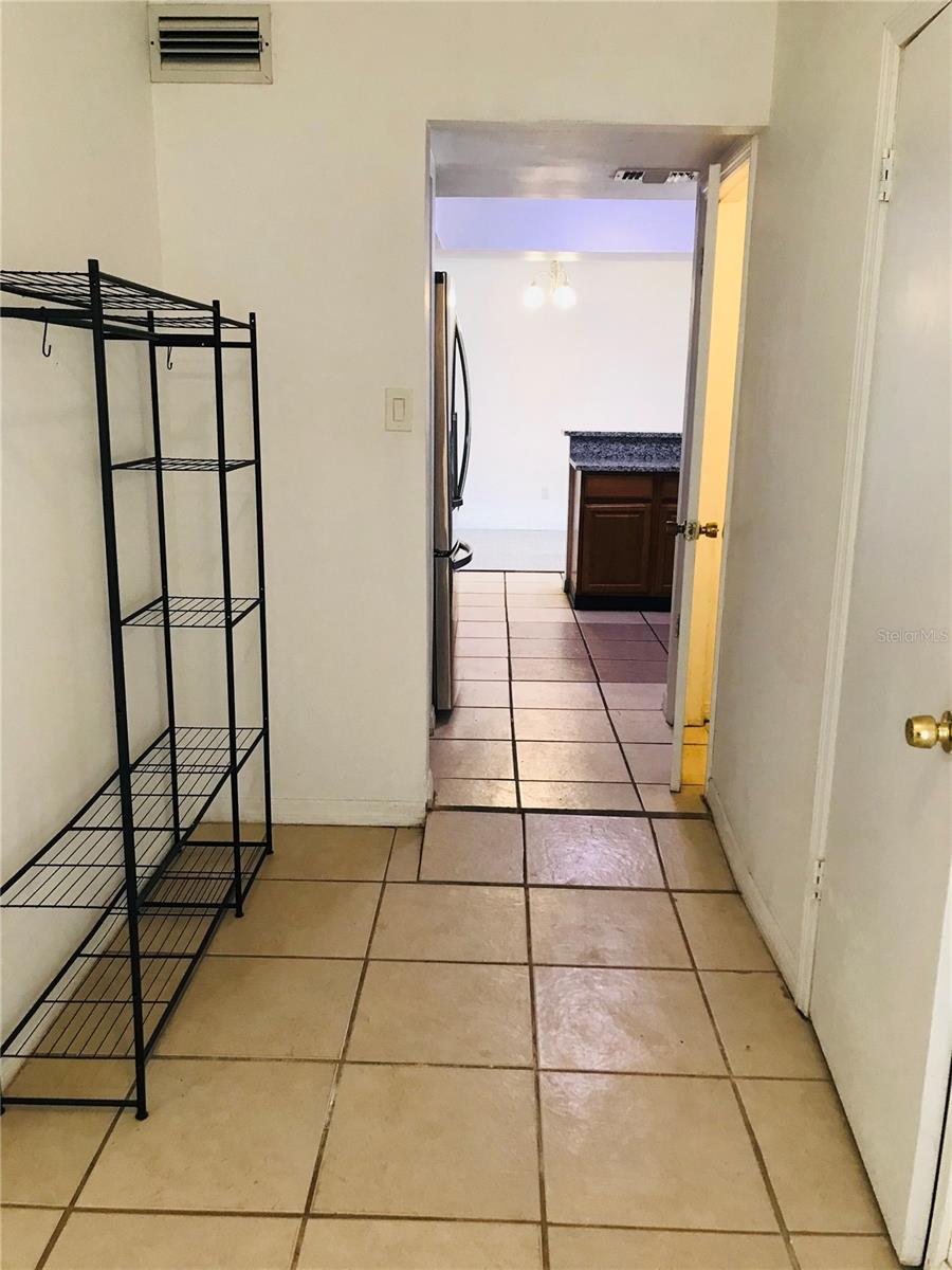 Back Door Through Kitchen to Breakfast Nook