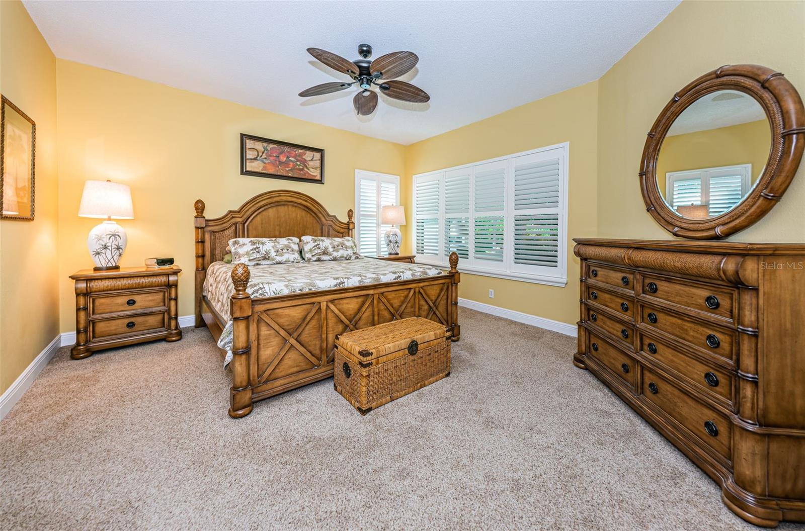 Primary Bedroom with furniture