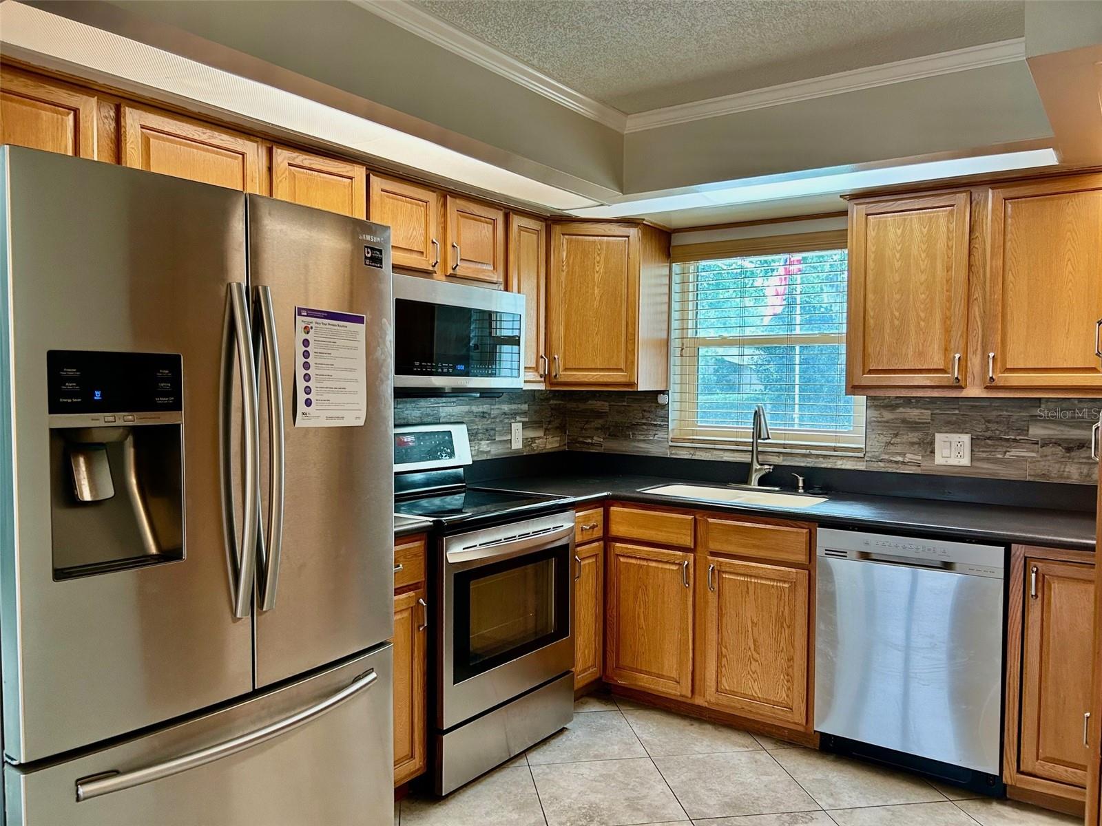 Kitchen With Newer Appliances