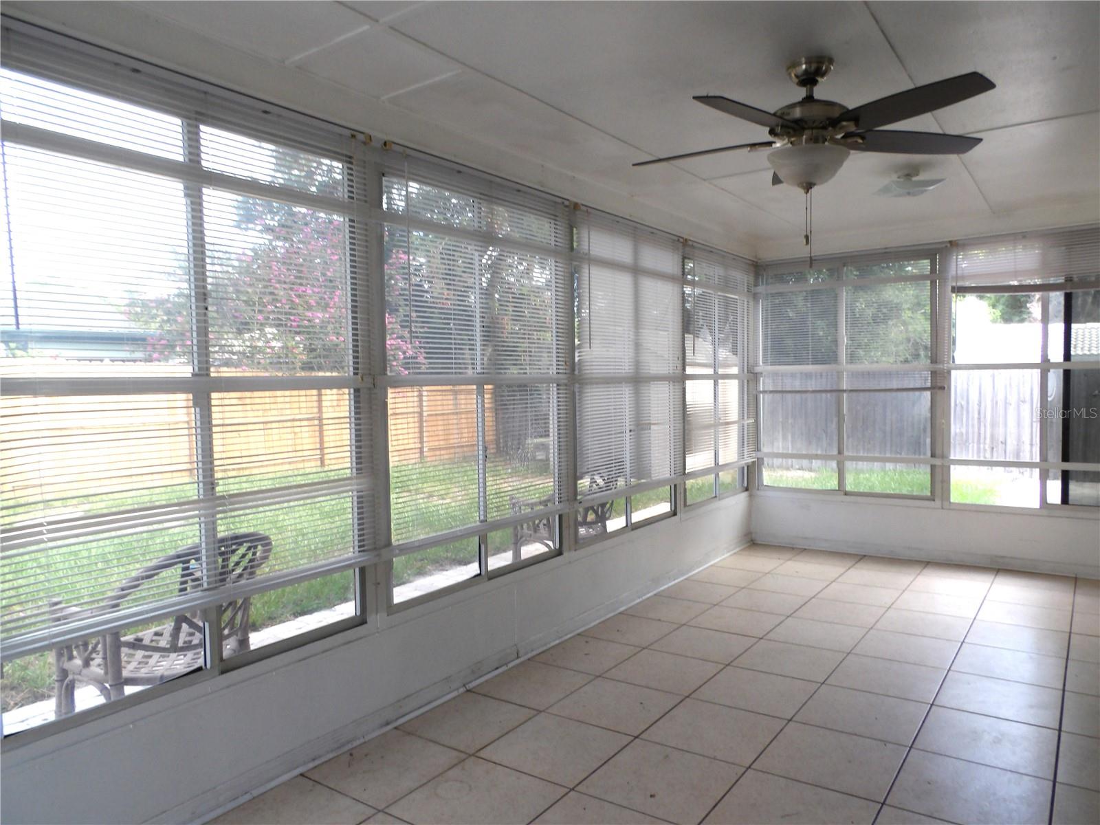 Large Enclosed Porch