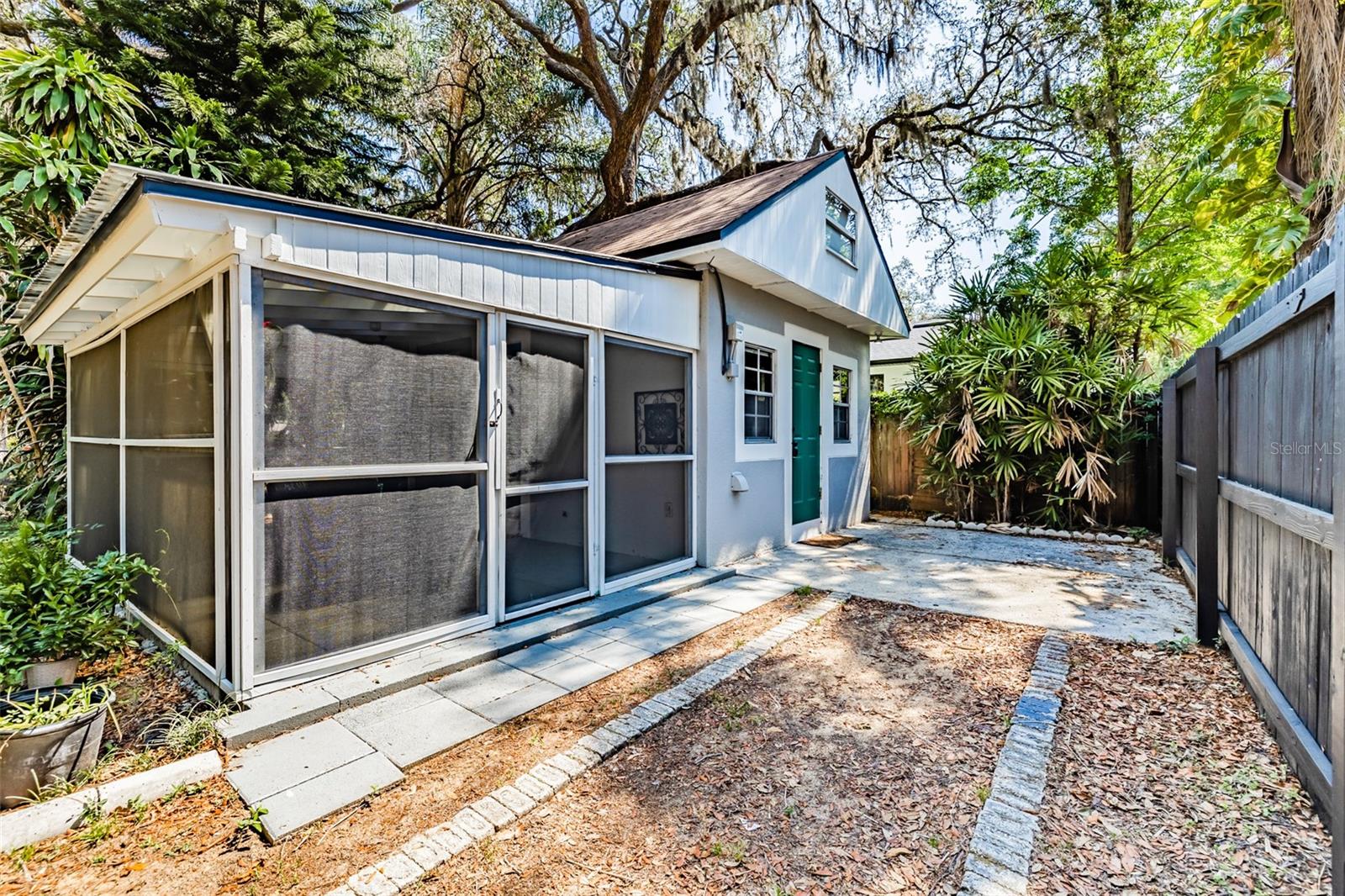 Guest Studio with screened porch