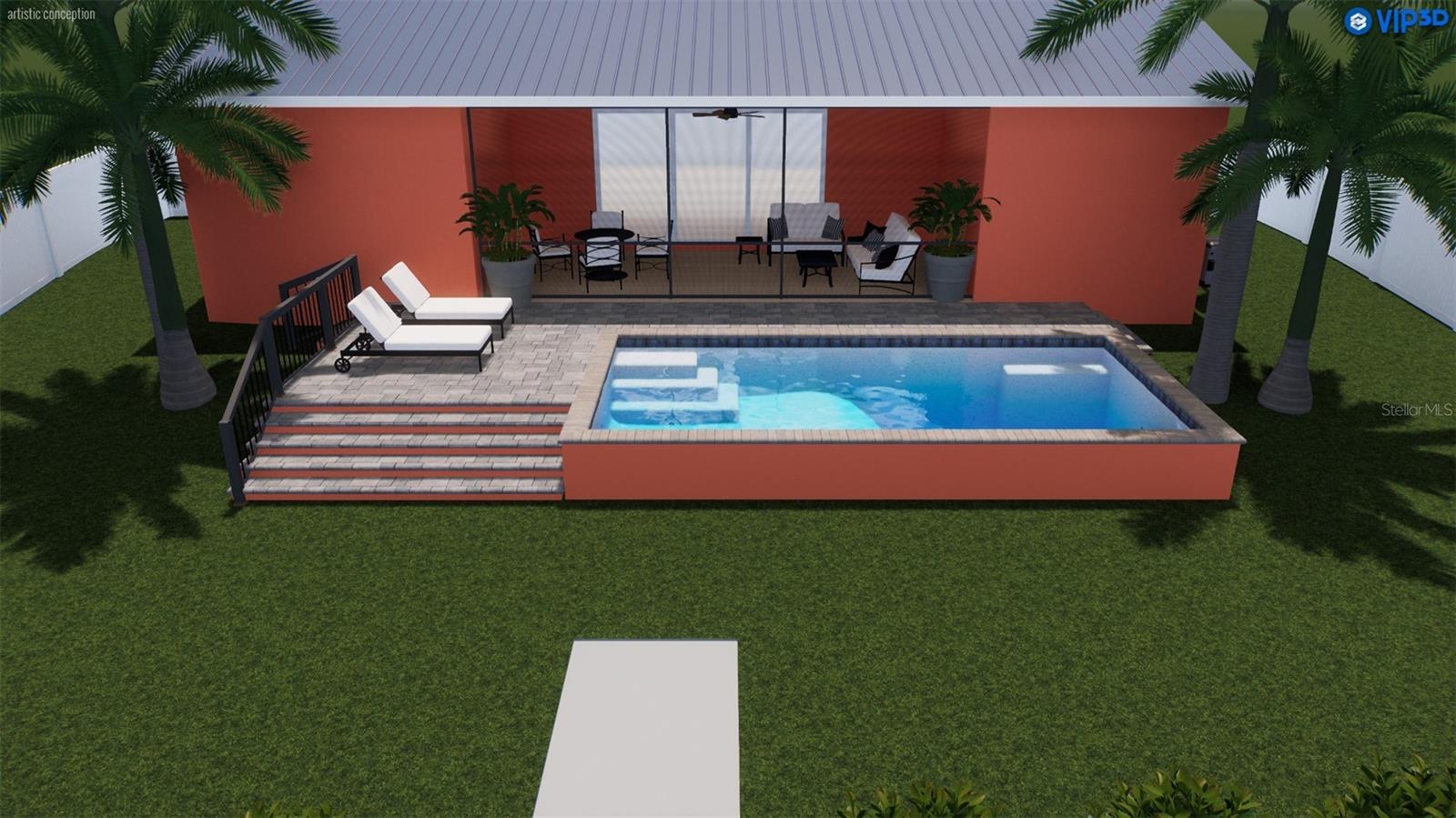 Pool Rendering 4