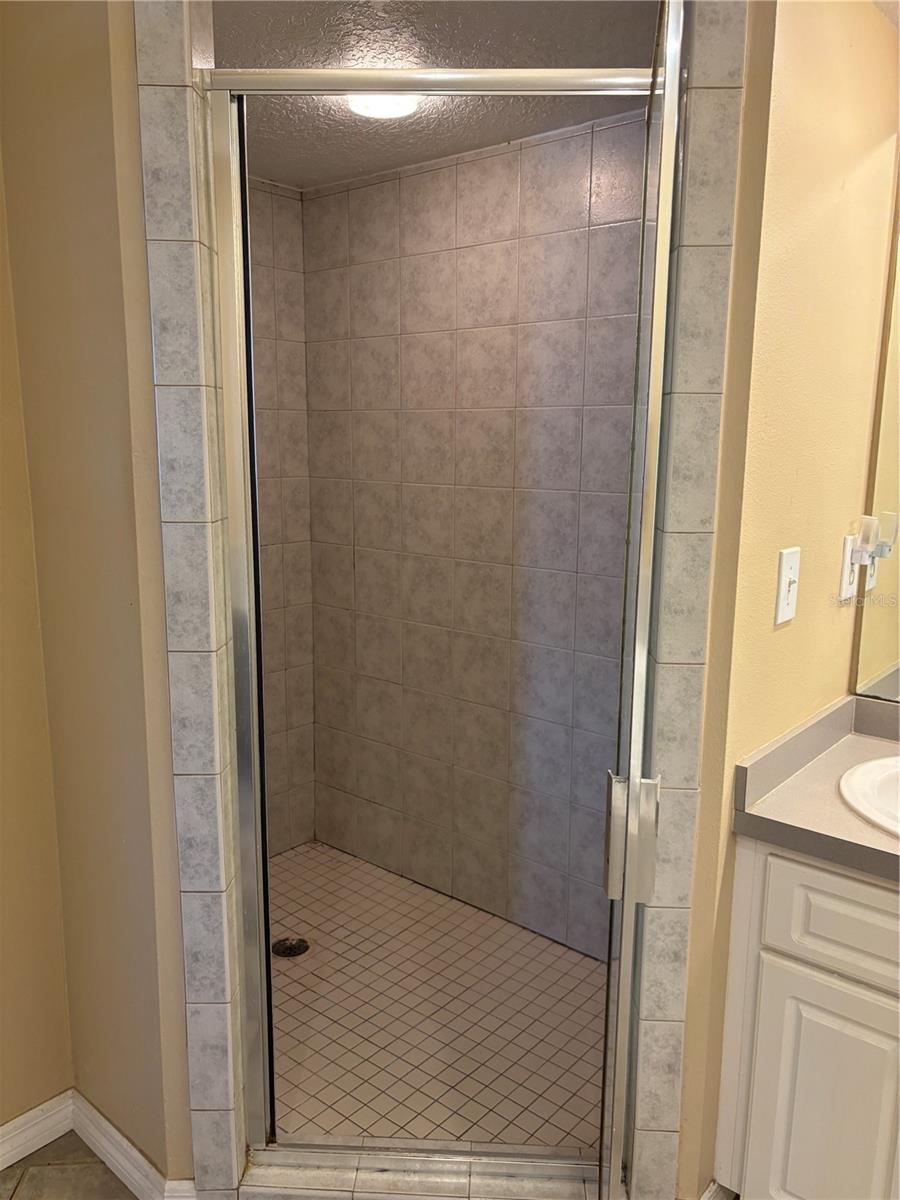 Primary bedroom shower