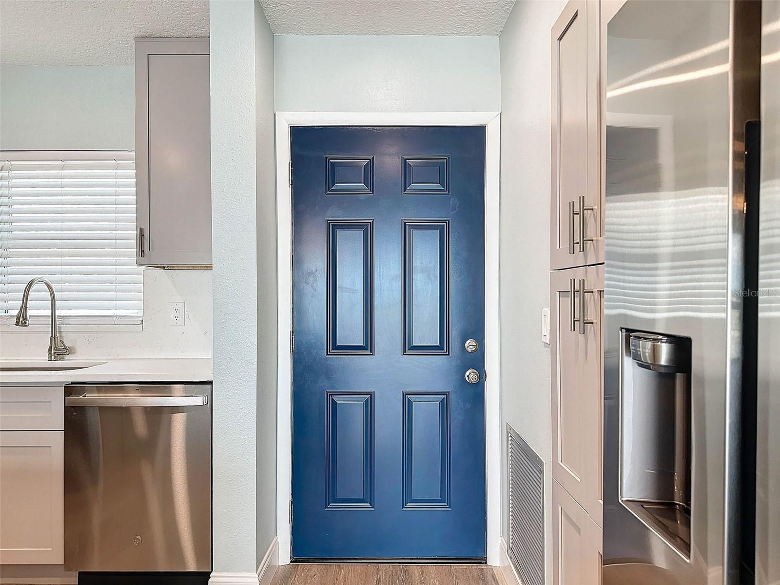 Entry Door to Kitchen