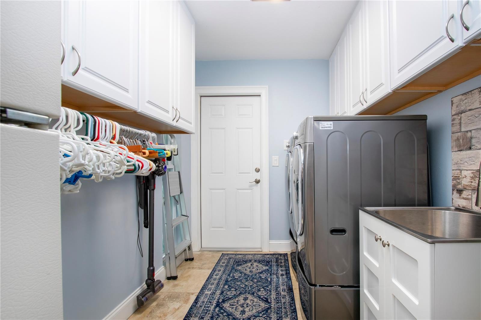 Dedicated laundry room