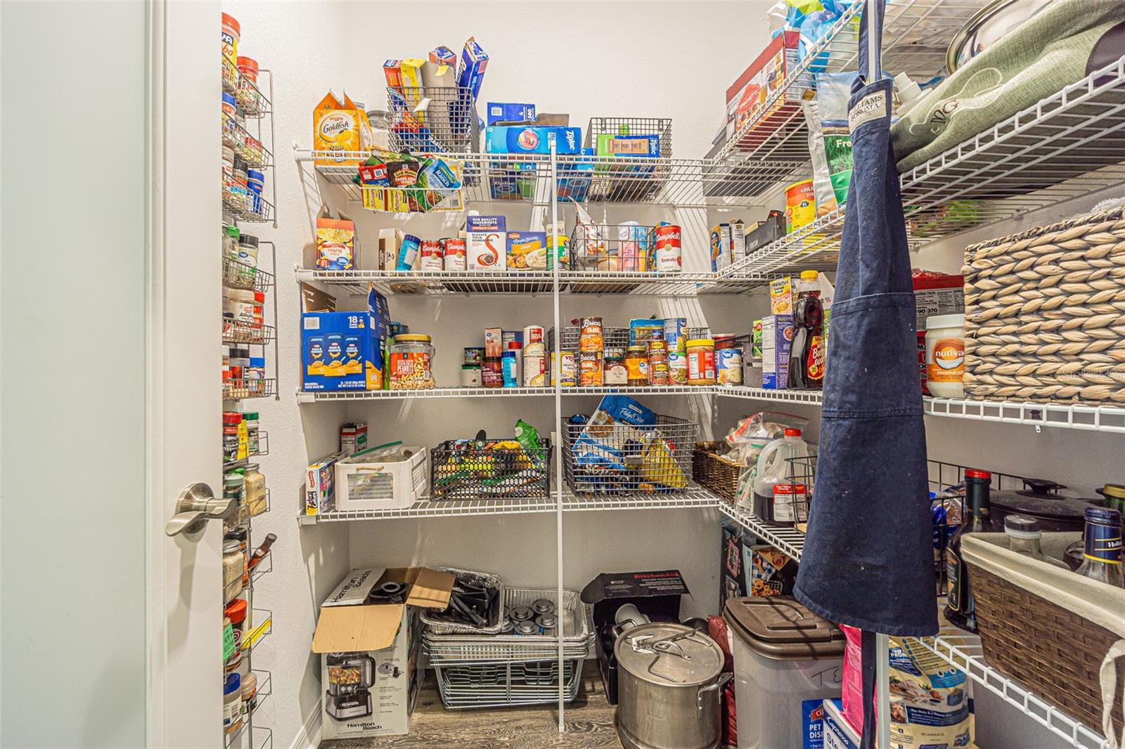 huge walk-in pantry