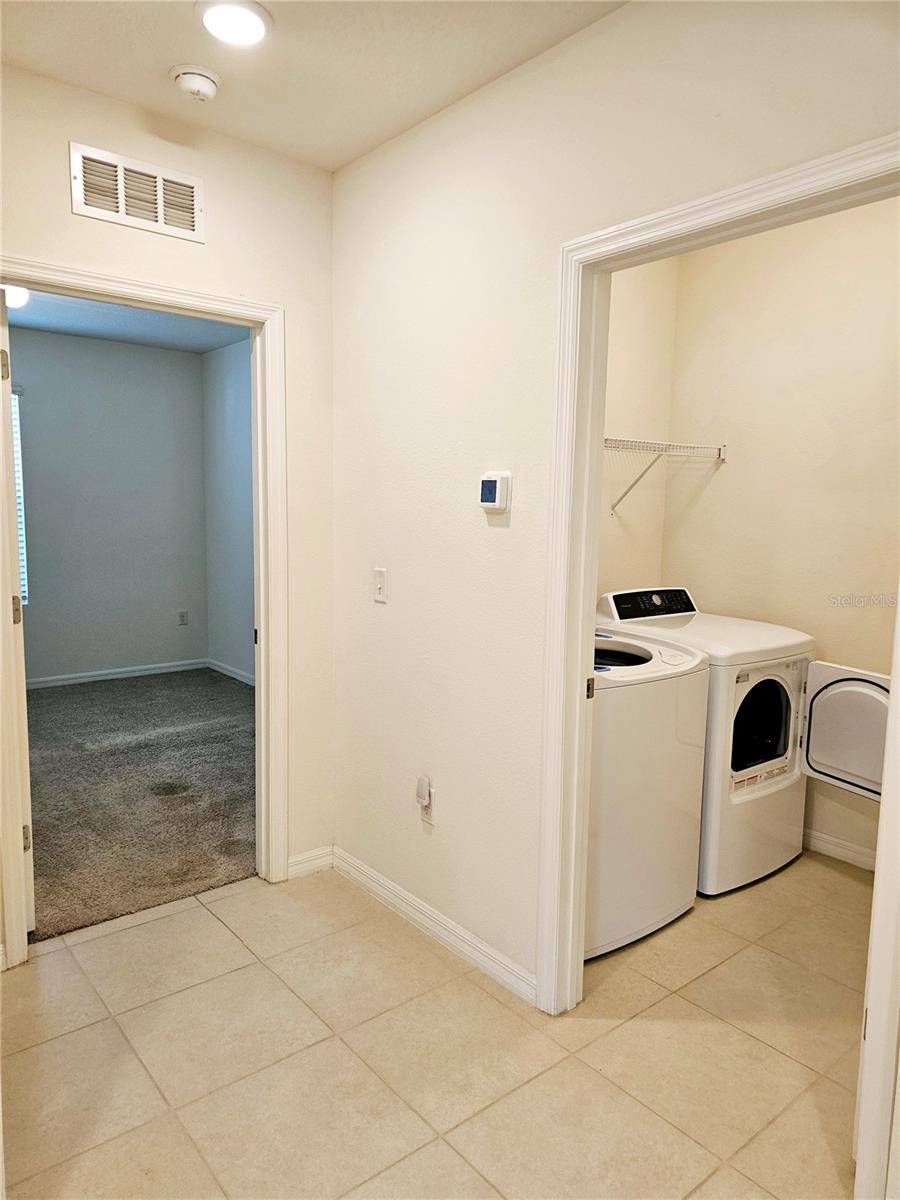 Laundry and bedroom 3 doorway