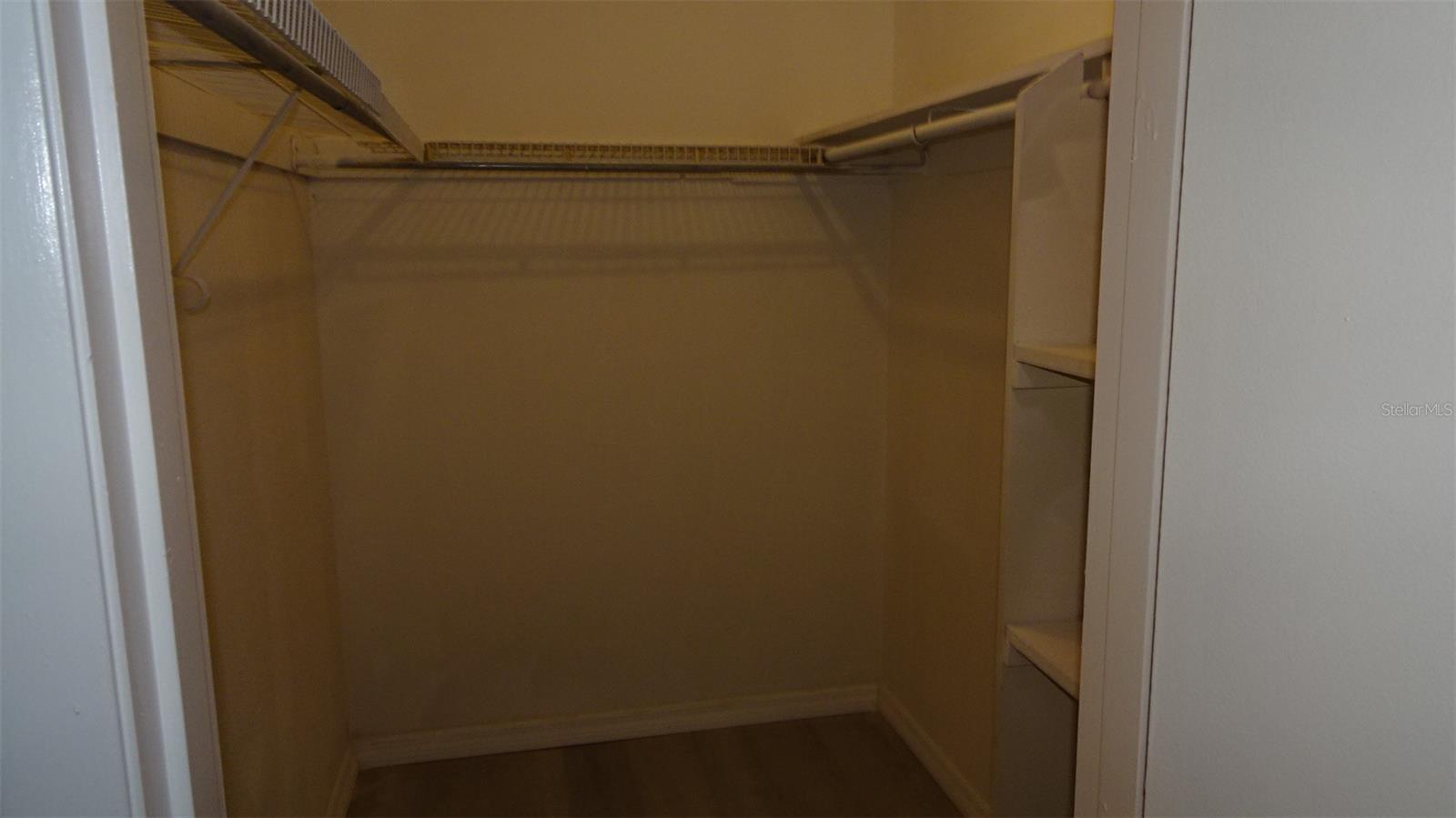 Walk in Closet in Primary Bedroom