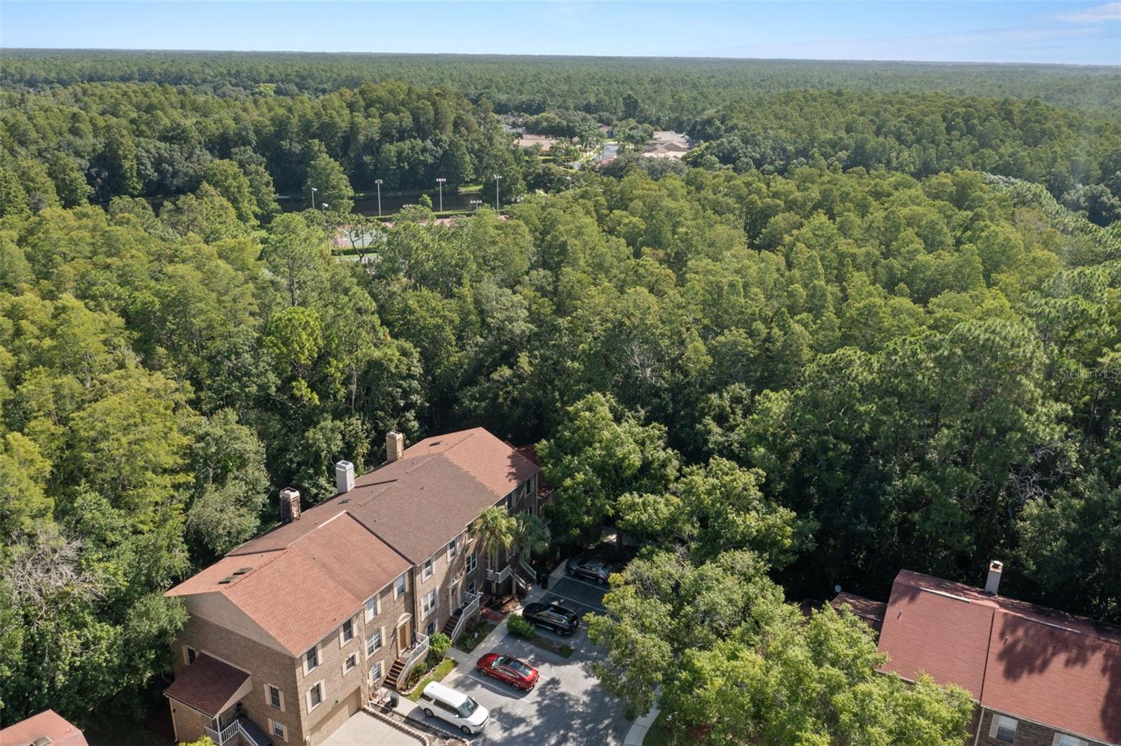 End Unit offers Privacy and Serene surroundings next to the Nature Preserve