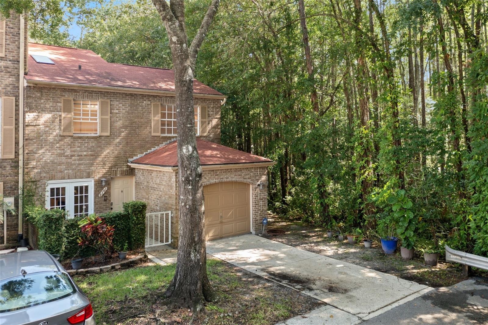 End Unit offers Privacy and Serene surroundings next to the Nature Preserve