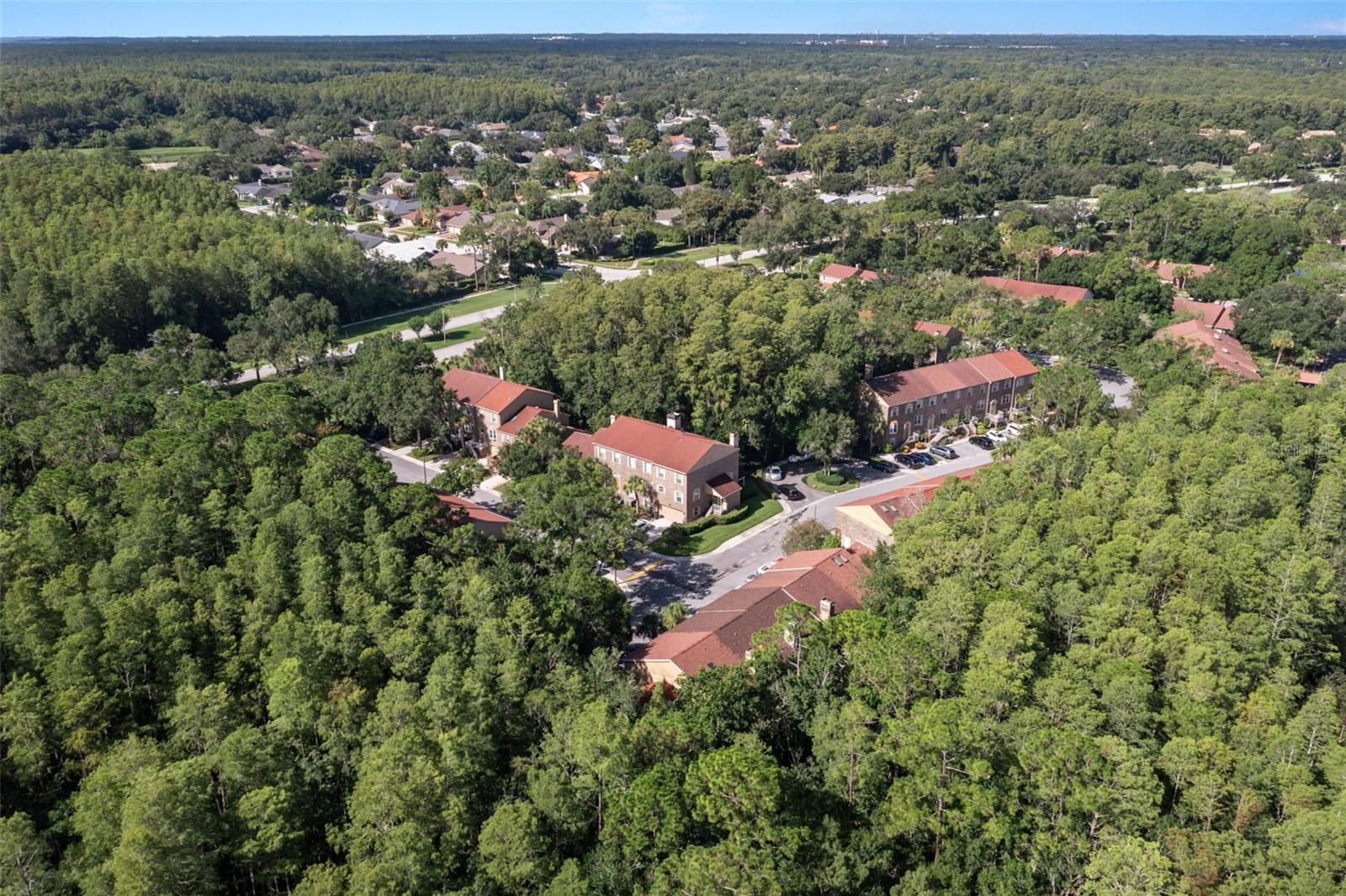 End Unit offers Privacy and Serene surroundings next to the Nature Preserve