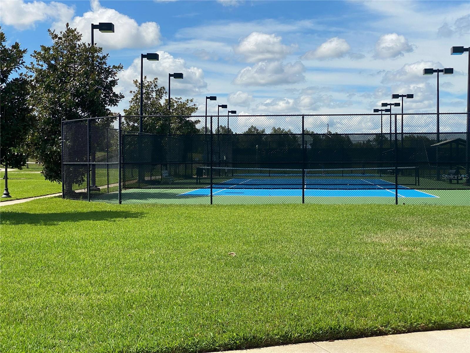 Tennis courts and Connerton