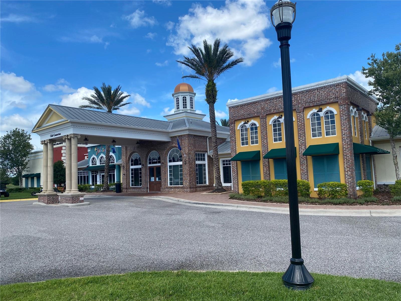 View of Connerton Clubhouse. Connerton features resort type pool and amenities.