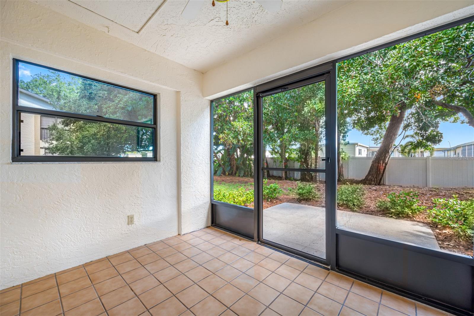 Enclosed porch