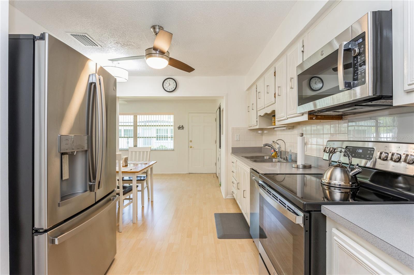 All New Stainless-Steel Appliances. New Ceiling Fans and light fixtures.