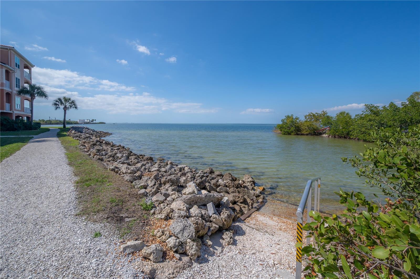 Kayak launch to mangrove inlet