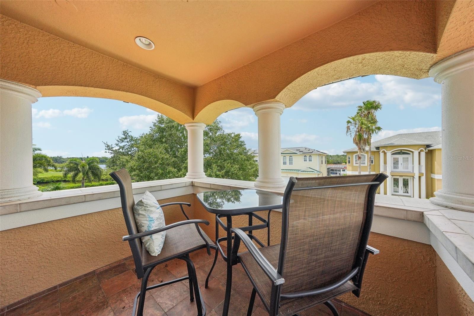 Veranda off 4th bedroom the sunsets are spectacular!