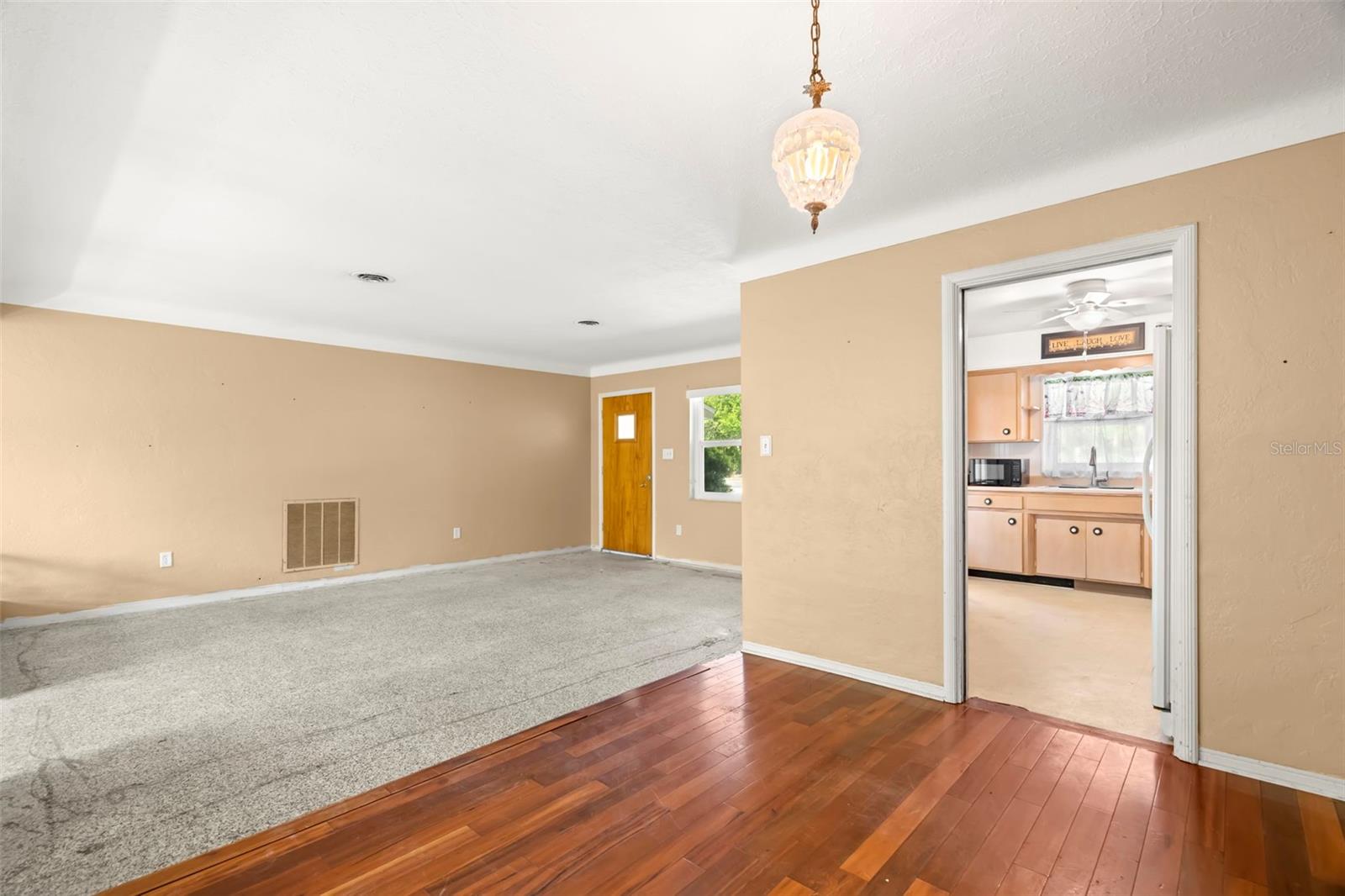 Dining Room off the kitchen and Living Room