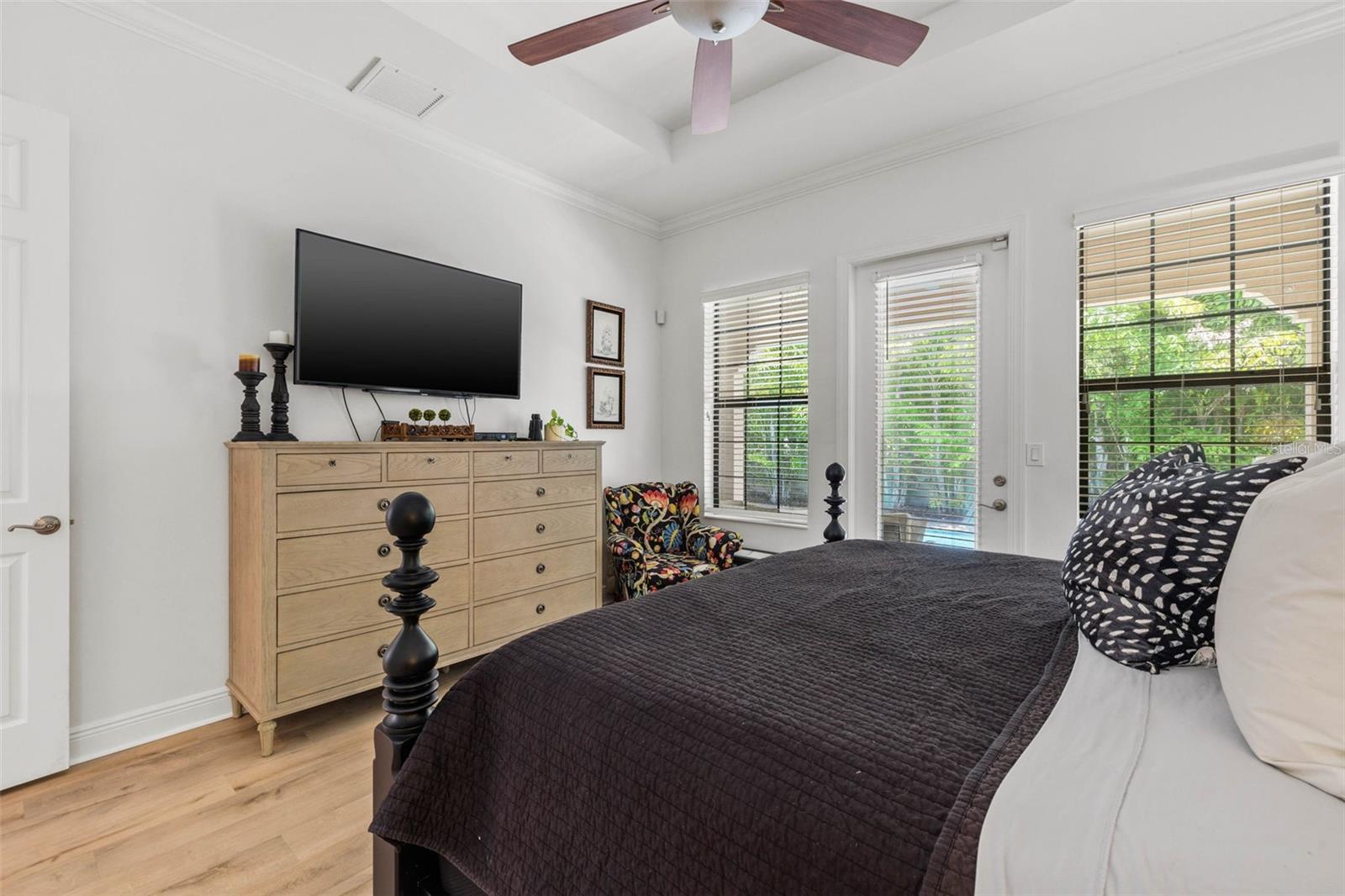 Large Walk in Closet high ceilings