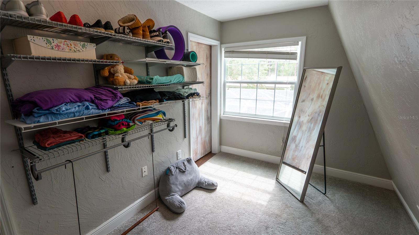 Large walk in closet