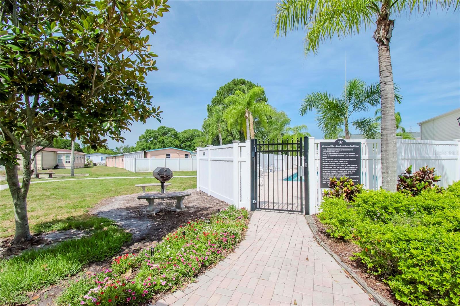 Amenity/Pool Entrance